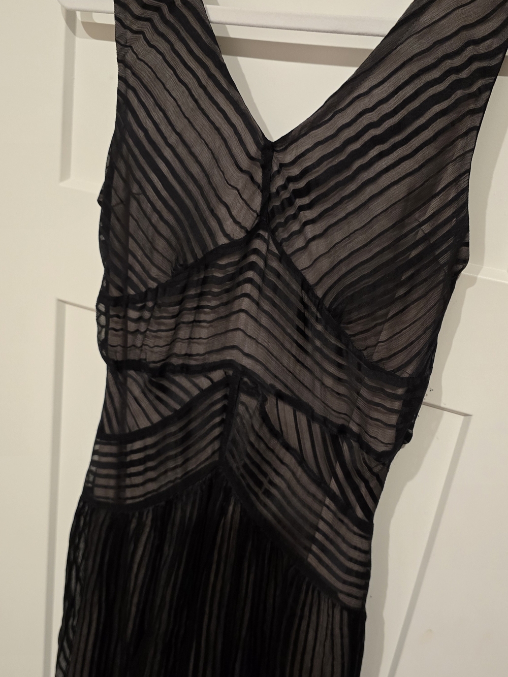 Brooklyn Industries Silk Overlay Dress